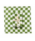 Bonnie and Neil | Napkins | Small Checkers Thyme | Set of 6